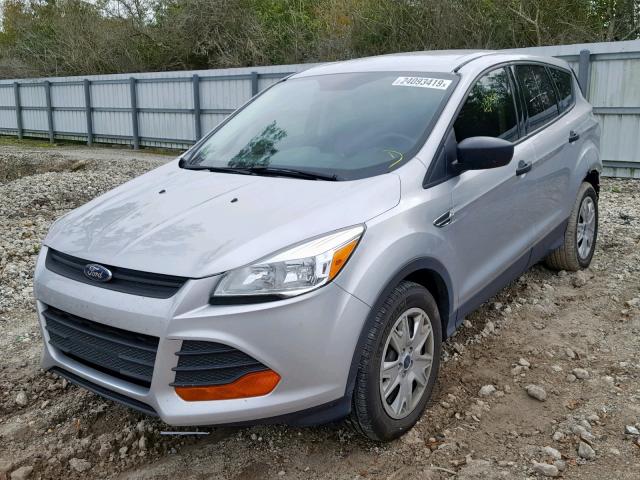 1FMCU0F70GUB44040 - 2016 FORD ESCAPE S SILVER photo 2