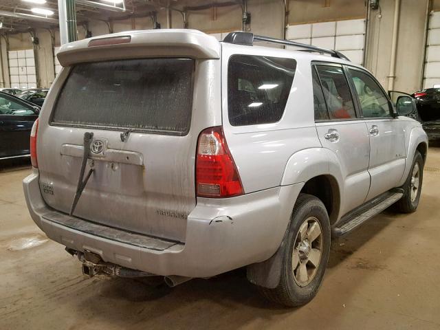 JTEBT14R060062646 - 2006 TOYOTA 4RUNNER SR SILVER photo 4