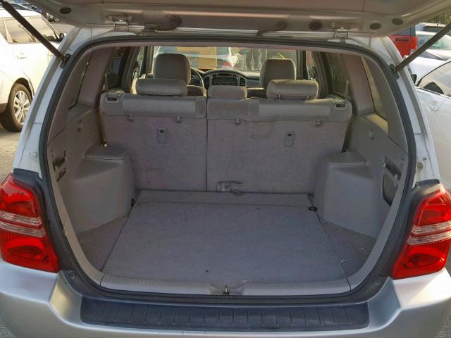 JTEGF21A020046555 - 2002 TOYOTA HIGHLANDER SILVER photo 9