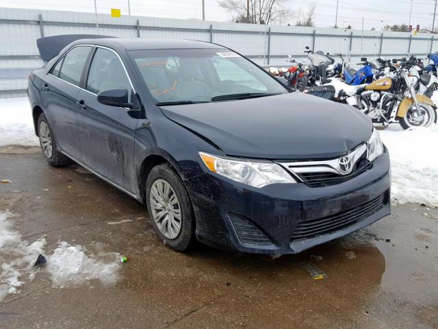 4T4BF1FK2CR236718 - 2012 TOYOTA CAMRY BASE BLACK photo 1