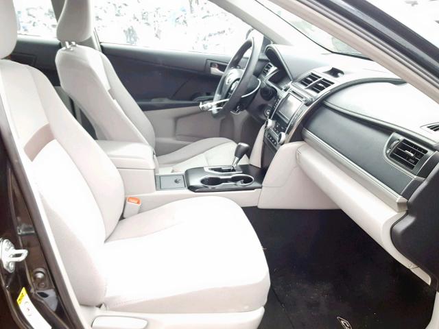 4T4BF1FK2CR236718 - 2012 TOYOTA CAMRY BASE BLACK photo 5