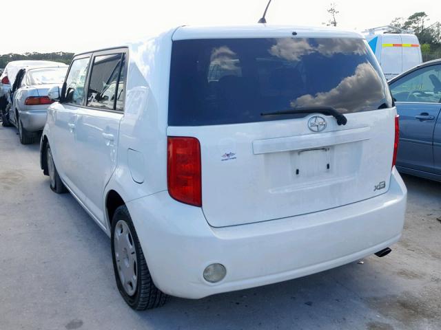 JTLKE50E491067277 - 2009 TOYOTA SCION XB Ақ фото 3