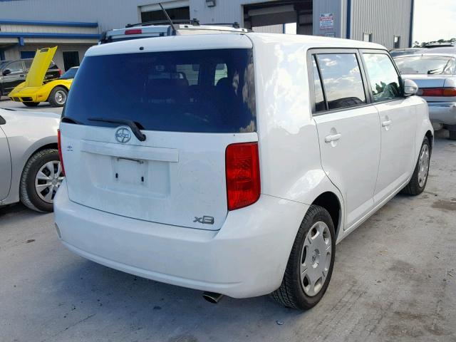 JTLKE50E491067277 - 2009 TOYOTA SCION XB Ақ фото 4