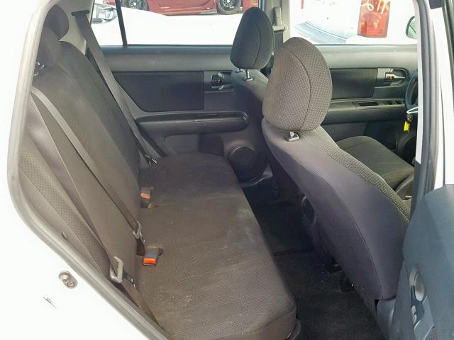 JTLKE50E491067277 - 2009 TOYOTA SCION XB Ақ фото 6
