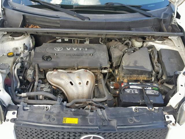 JTLKE50E491067277 - 2009 TOYOTA SCION XB Ақ фото 7