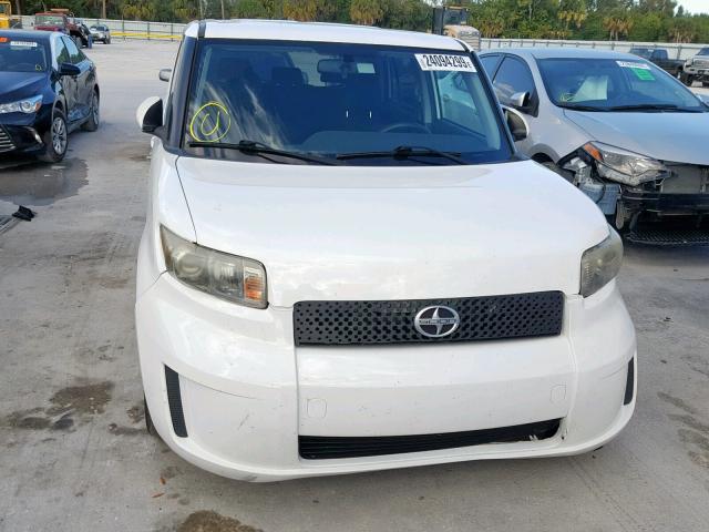 JTLKE50E491067277 - 2009 TOYOTA SCION XB Ақ фото 9