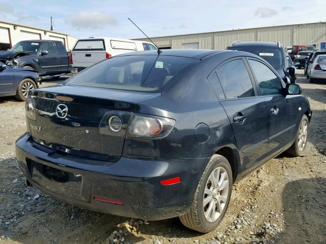 JM1BK32F881809869 - 2008 MAZDA 3 I BLACK photo 4