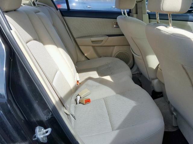 JM1BK32F881809869 - 2008 MAZDA 3 I BLACK photo 6