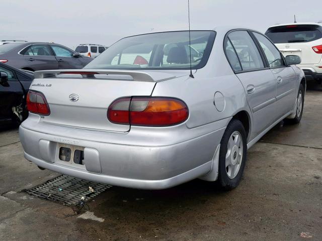 1G1NE52J816248479 - 2001 CHEVROLET MALIBU LS SILVER photo 4