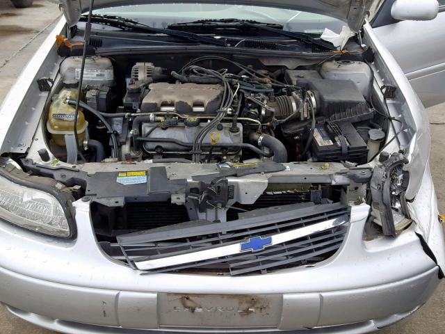 1G1NE52J816248479 - 2001 CHEVROLET MALIBU LS SILVER photo 7