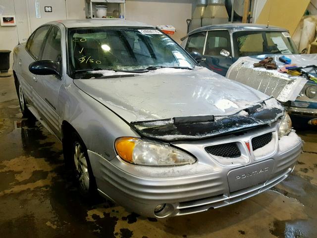 1G2NF52EX2M522497 - 2002 PONTIAC GRAND AM S SILVER photo 1