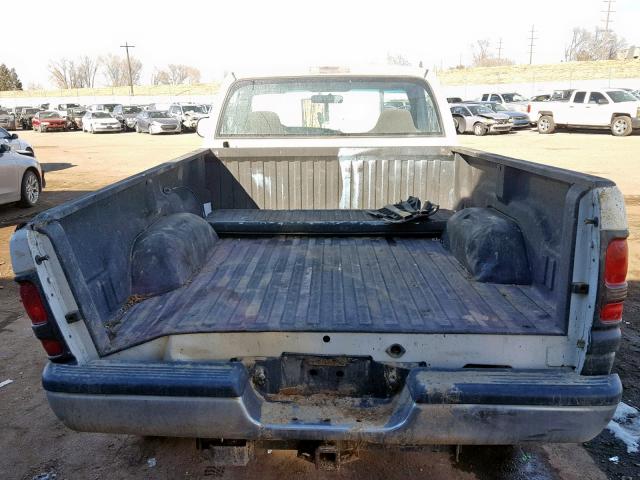 3B7KF26Z51M535347 - 2001 DODGE RAM 2500 WHITE photo 6