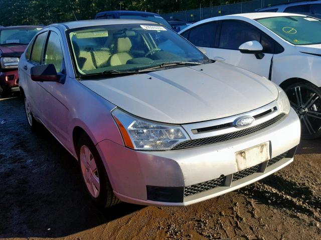 1FAHP34N38W286298 - 2008 FORD FOCUS S/SE SILVER photo 1