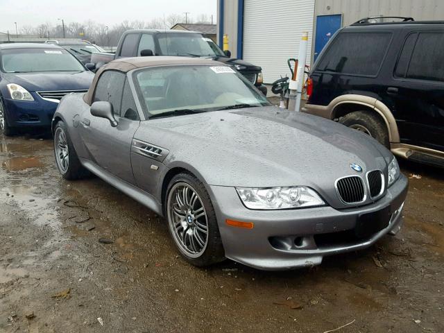 WBACN33461LM03721 - 2001 BMW Z3 2.5 GRAY photo 1