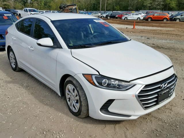 5NPD74LF5HH113882 - 2017 HYUNDAI ELANTRA SE WHITE photo 1