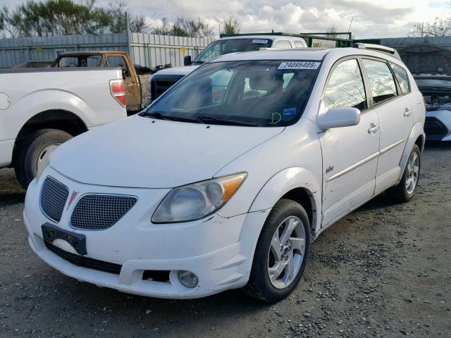 5Y2SM63815Z472003 - 2005 PONTIAC VIBE WHITE photo 2