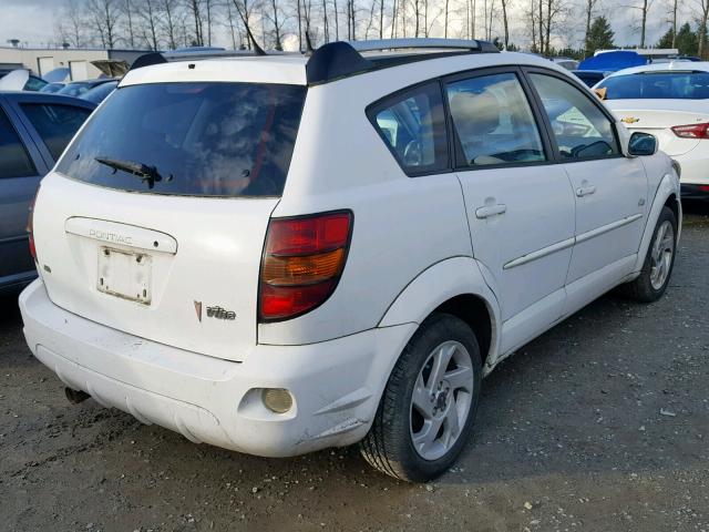 5Y2SM63815Z472003 - 2005 PONTIAC VIBE WHITE photo 4