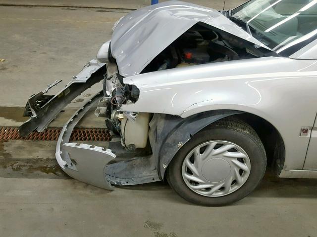 1G8AG52F45Z153718 - 2005 SATURN ION LEVEL GRAY photo 10