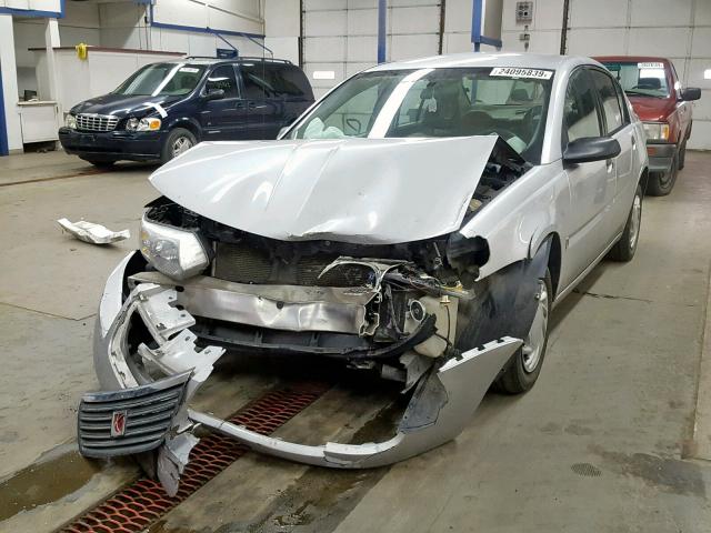 1G8AG52F45Z153718 - 2005 SATURN ION LEVEL GRAY photo 2