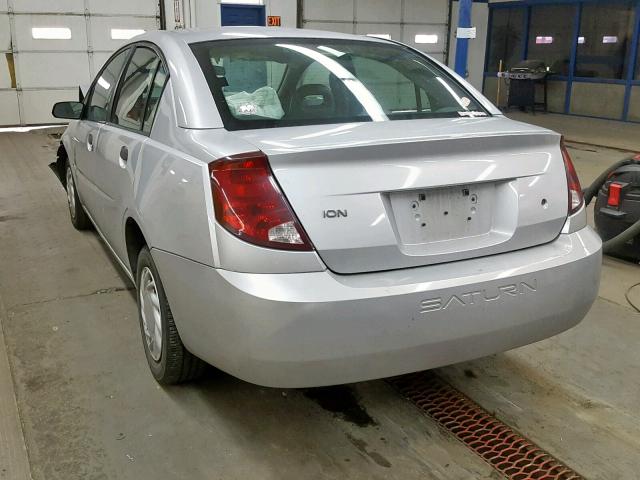 1G8AG52F45Z153718 - 2005 SATURN ION LEVEL GRAY photo 3