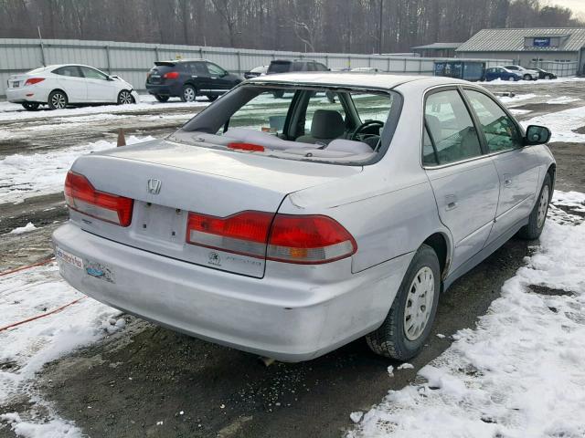 1HGCF86692A106483 - 2002 HONDA ACCORD VAL SILVER photo 4