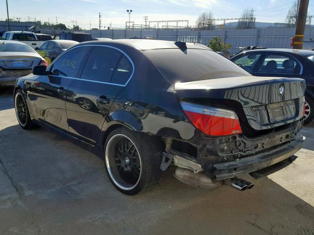 WBANU53518C115812 - 2008 BMW 528 I BLACK photo 3