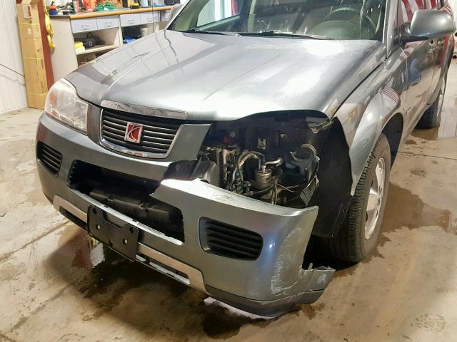 5GZCZ33Z37S867839 - 2007 SATURN VUE HYBRID GRAY photo 9