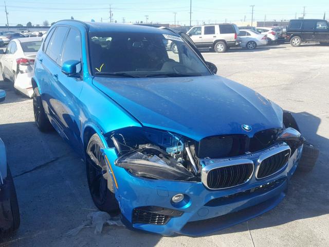 5YMKT6C58J0Y84224 - 2018 BMW X5 M BLUE photo 1