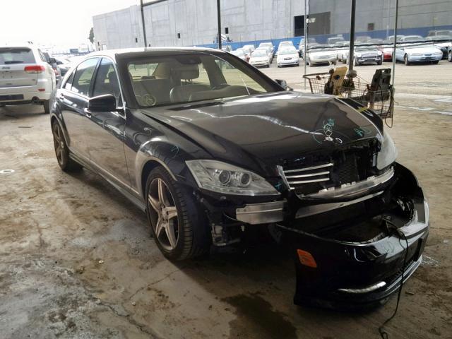 WDDNG7BB0AA314161 - 2010 MERCEDES-BENZ S 550 BLACK photo 1