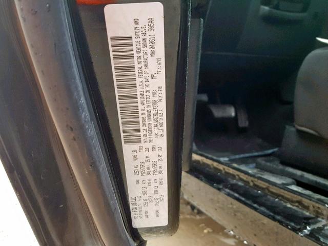 1C4AJWAG3GL243780 - 2016 JEEP WRANGLER S BLACK photo 10