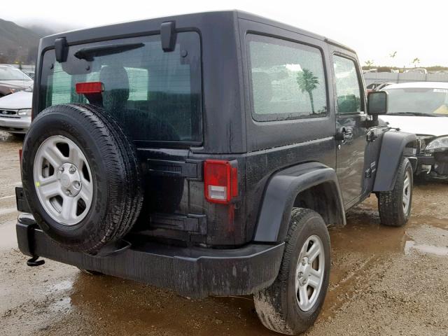 1C4AJWAG3GL243780 - 2016 JEEP WRANGLER S BLACK photo 4