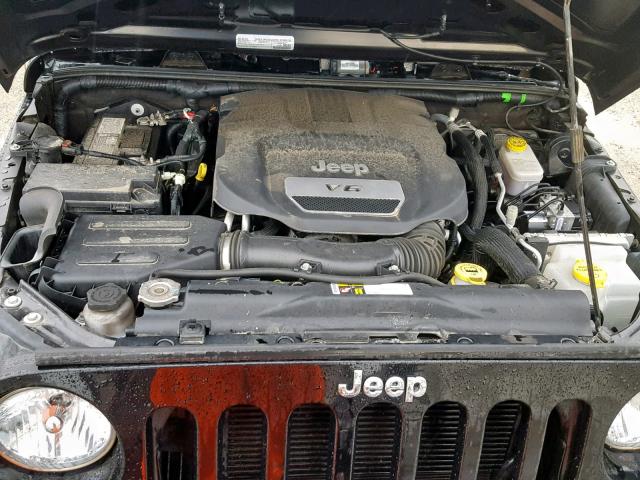 1C4AJWAG3GL243780 - 2016 JEEP WRANGLER S BLACK photo 7