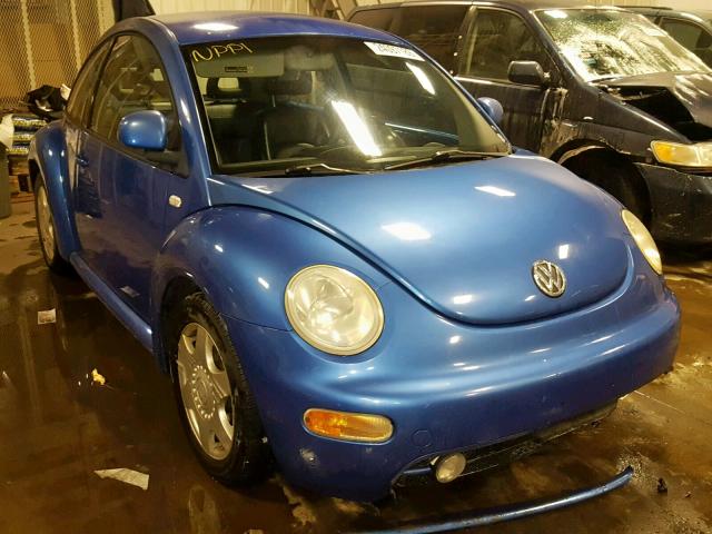 3VWCC21C2XM432814 - 1999 VOLKSWAGEN NEW BEETLE ლურჯი ფოტო 1
