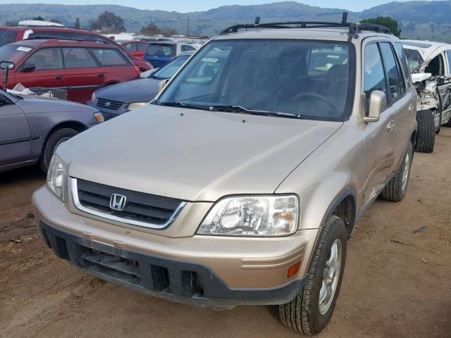 JHLRD1879YC043168 - 2000 HONDA CR-V SE GOLD photo 2