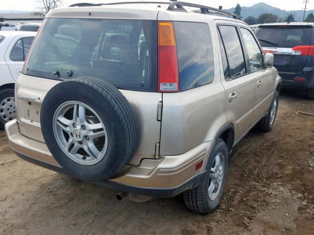 JHLRD1879YC043168 - 2000 HONDA CR-V SE GOLD photo 4