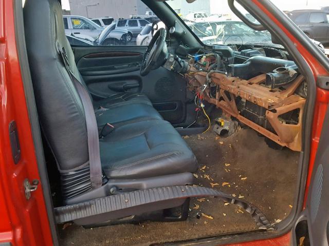 1B7MF3367XJ506947 - 1999 DODGE RAM 3500 RED photo 5