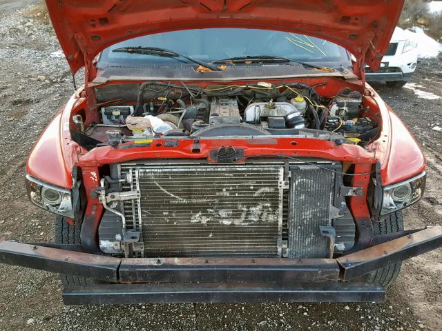 1B7MF3367XJ506947 - 1999 DODGE RAM 3500 RED photo 7