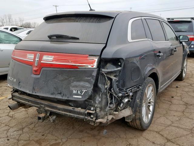 2LMHJ5AT2EBL58907 - 2014 LINCOLN MKT BLACK photo 4