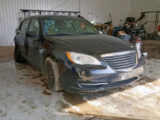 1C3CCBAB0CN135247 - 2012 CHRYSLER 200 LX BLACK photo 1