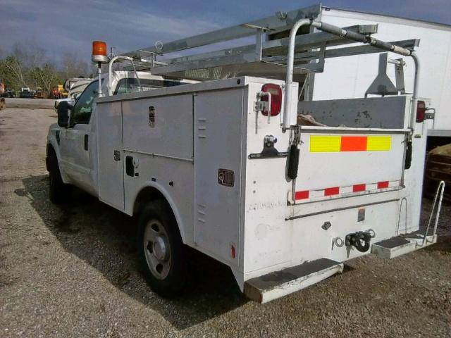 1FDWF30558EC54321 - 2008 FORD F350 SRW S WHITE photo 3