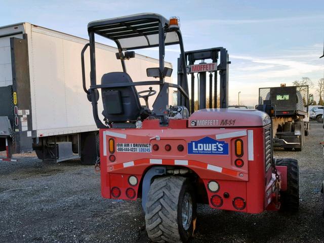 XG290178 - 2007 MOFF FORKLIFT RED photo 4
