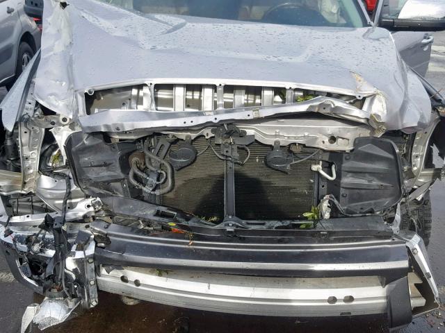 5TFAY5F14HX587431 - 2017 TOYOTA TUNDRA CRE GRAY photo 7