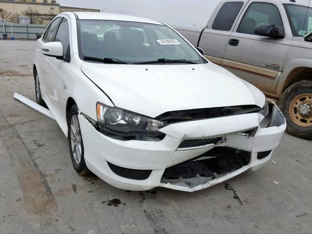 JA32U2FU4FU007021 - 2015 MITSUBISHI LANCER ES WHITE photo 1