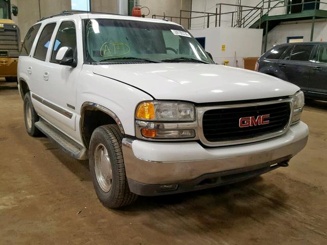 1GKEK13Z63J287752 - 2003 GMC YUKON WHITE photo 1