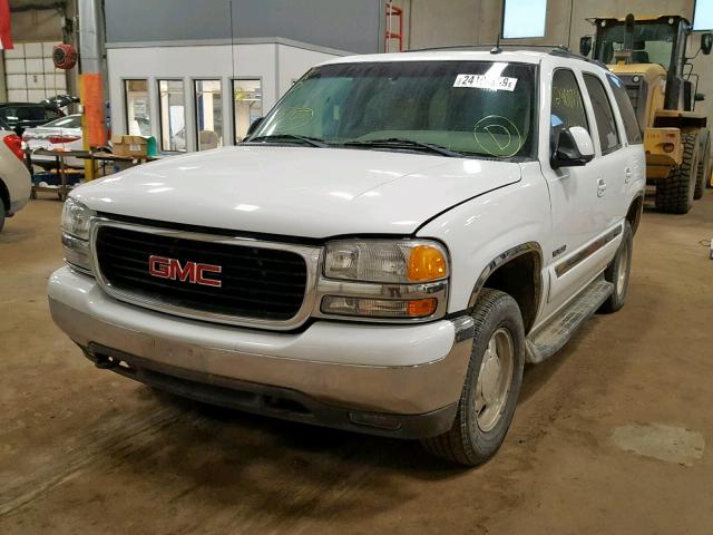 1GKEK13Z63J287752 - 2003 GMC YUKON WHITE photo 2