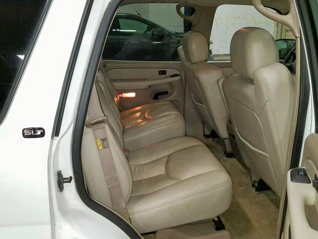 1GKEK13Z63J287752 - 2003 GMC YUKON WHITE photo 6