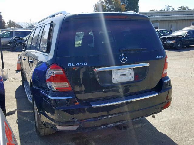 4JGBF7BEXCA799532 - 2012 MERCEDES-BENZ GL 450 4MA BLACK photo 3