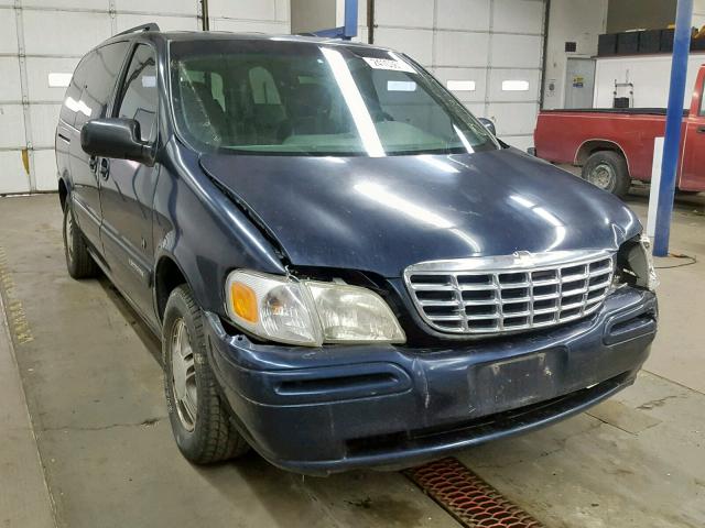 1GNDX13E5YD285395 - 2000 CHEVROLET VENTURE LU BLUE photo 1