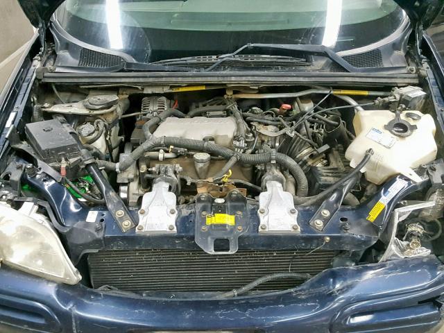 1GNDX13E5YD285395 - 2000 CHEVROLET VENTURE LU BLUE photo 7