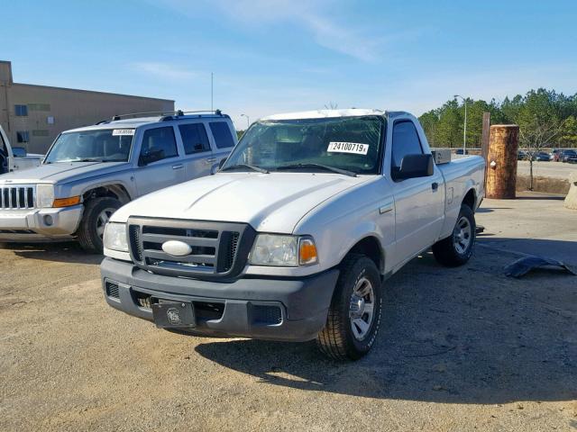 1FTYR10D67PA38738 - 2007 FORD RANGER WHITE photo 2